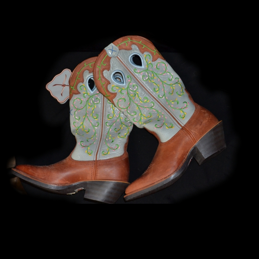 Women's Twisted X Boots Leather Cowboy boots